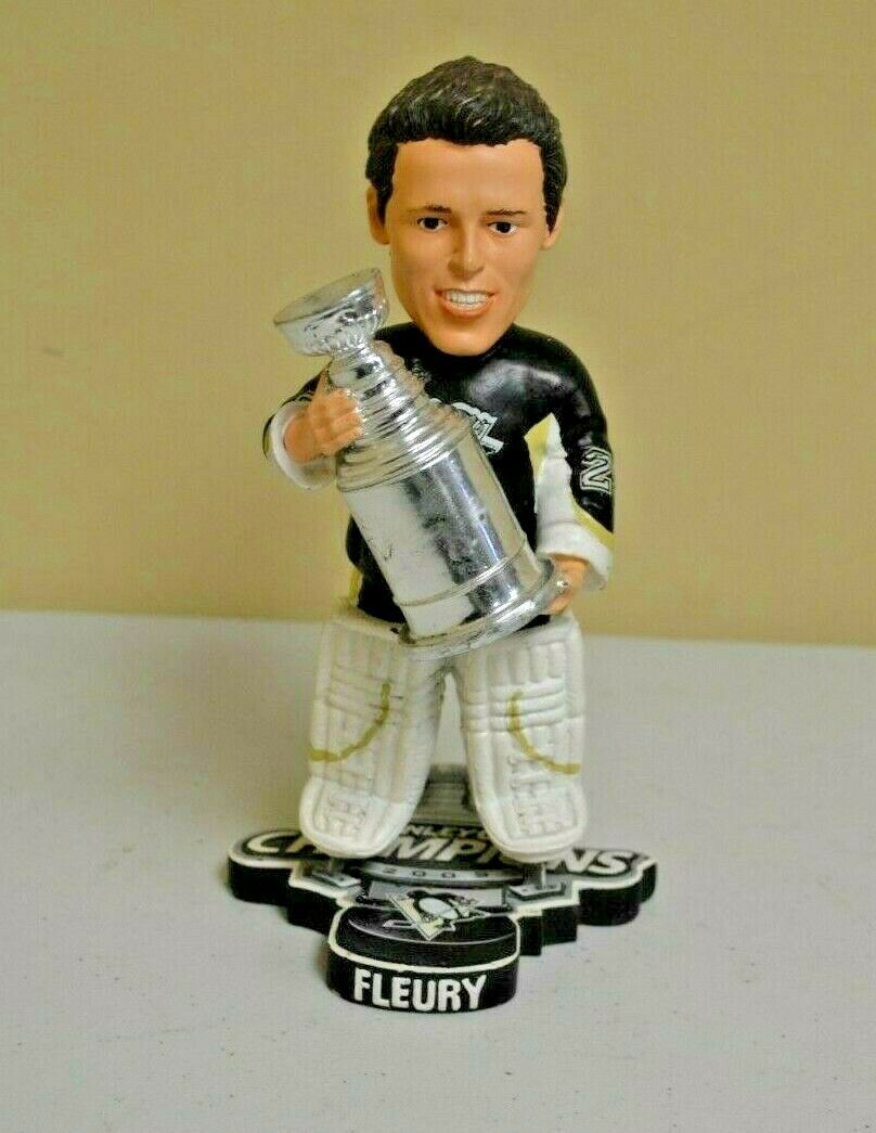2009 Marc-andre Fleury Pittsburgh Penguins Stanley Cup Champions Bobblehead