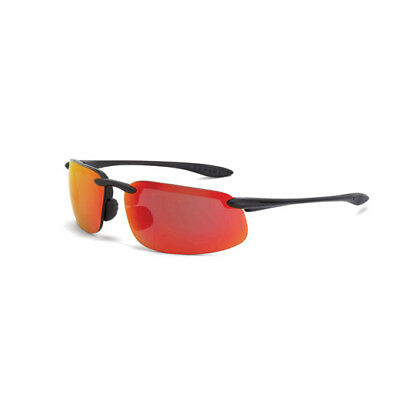 Crossfire Es4 Protective Sun Glass Red Mirror Lens