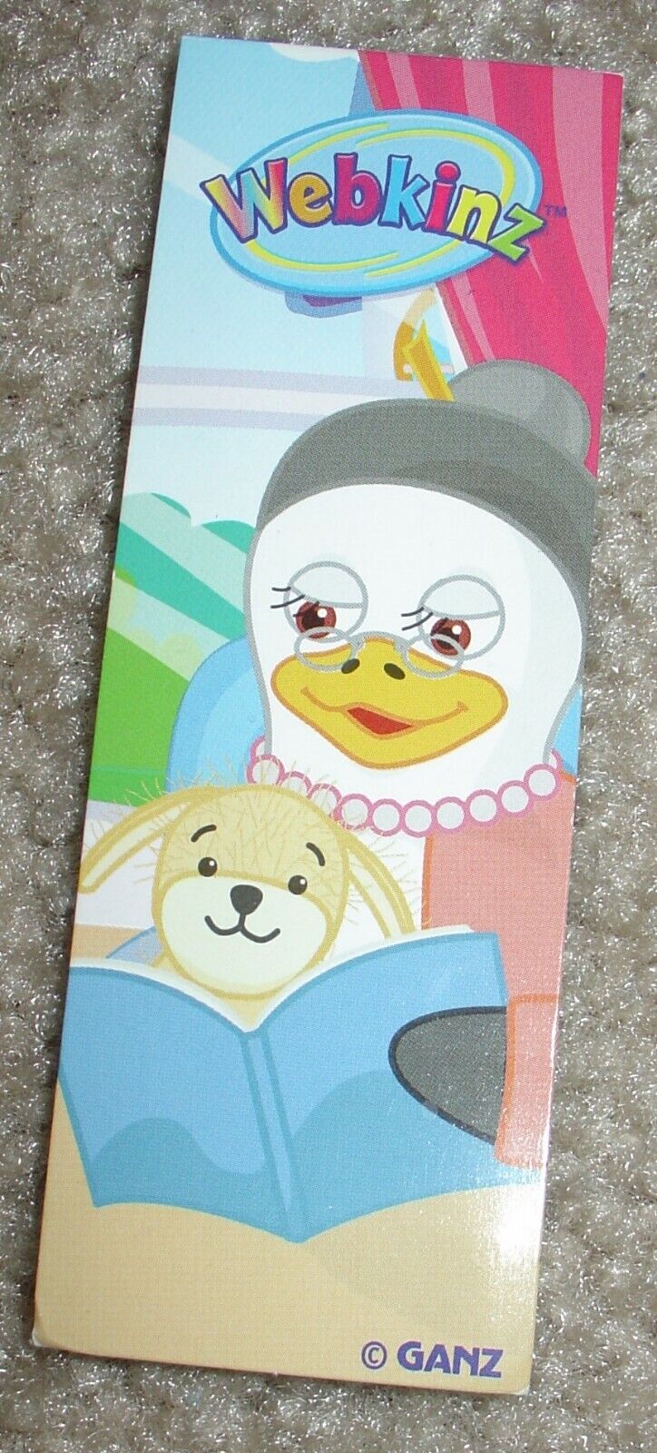 Webkinz Magnetic Bookmark "ms. Birdie" Cute Gift No Code Wow L@@k Collector's!