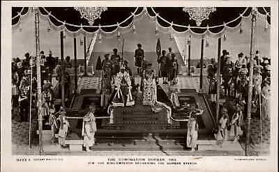 Delhi India Coronation King Emperor Durbar Real Photo C1910 Postcard #7