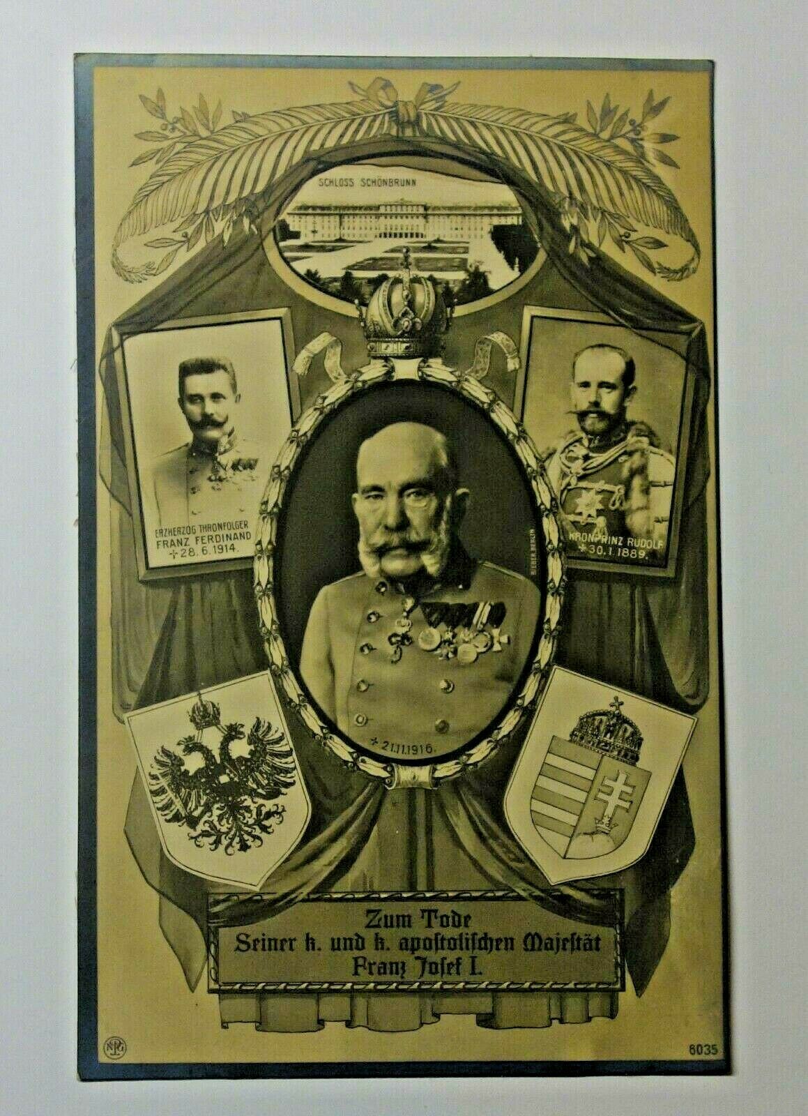 Postcard:  Kaiser  Franz Josef  1.