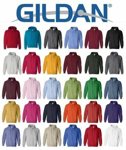 Gildan Heavy Blend Pullover Hoodie Basic Fleece Hooded Sweatshirt 18500 New!