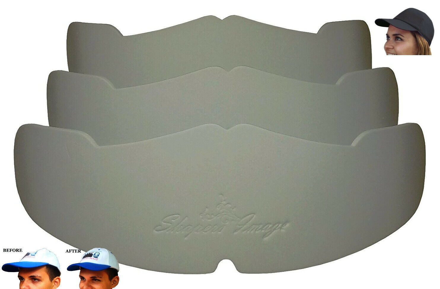 Manta Ray Baseball Caps Crown Inserts For Low Profile Cap| Hat Shaper| Hat Liner