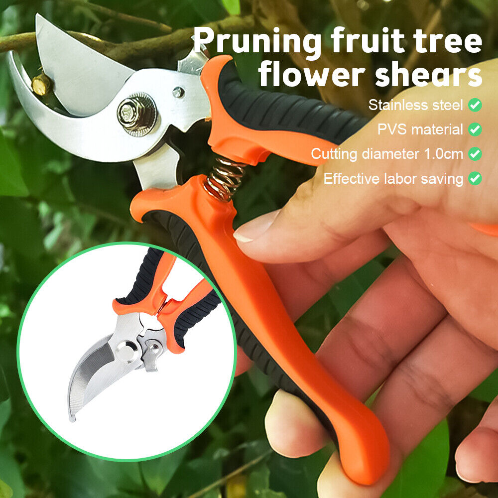 Pruning Scissors Garden Shears Hand Tools Plant Flower Trimming Pruners Cutter