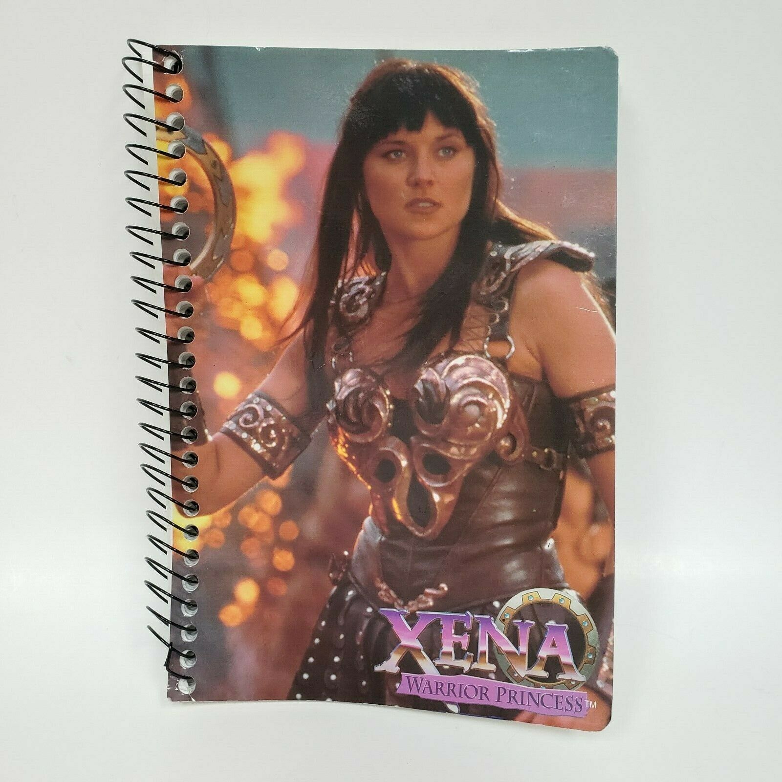 Vintage '97 Xena Warrior Princess 8" X 6"  Notebook Retro Office School Supplies