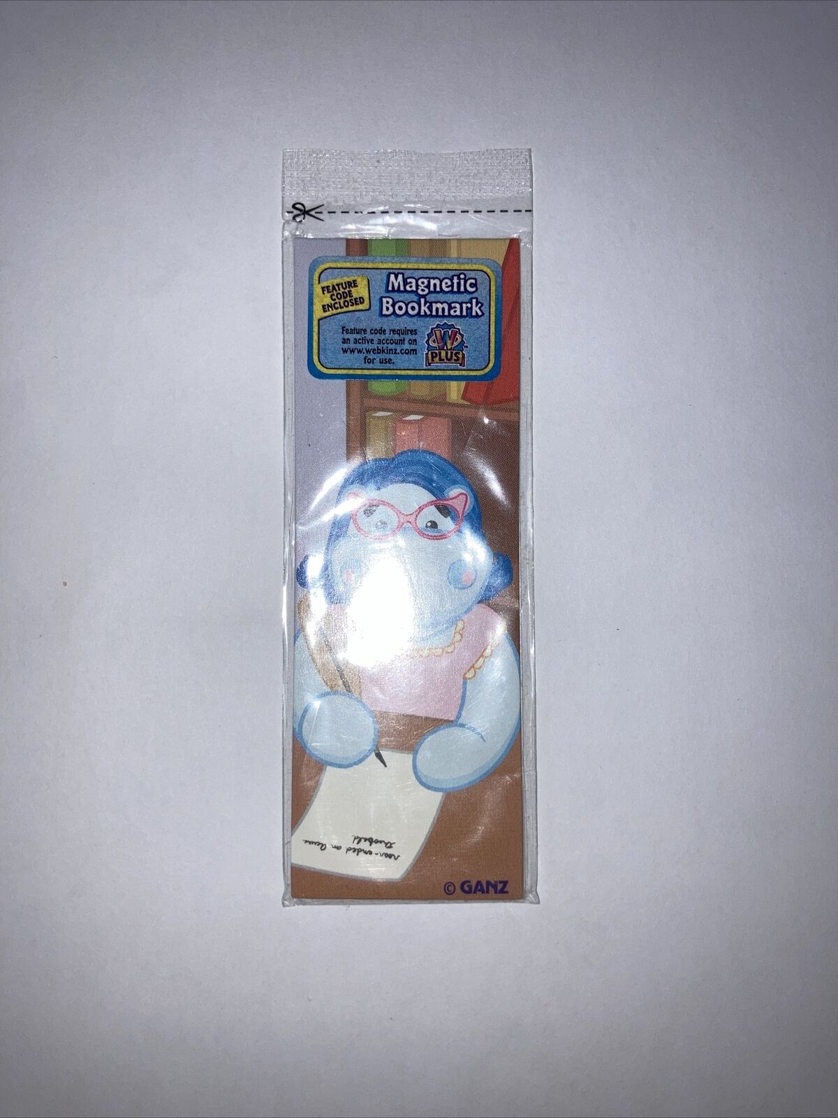 Ganz Webkinz Magnetic Bookmark With Sealed Code Brand New