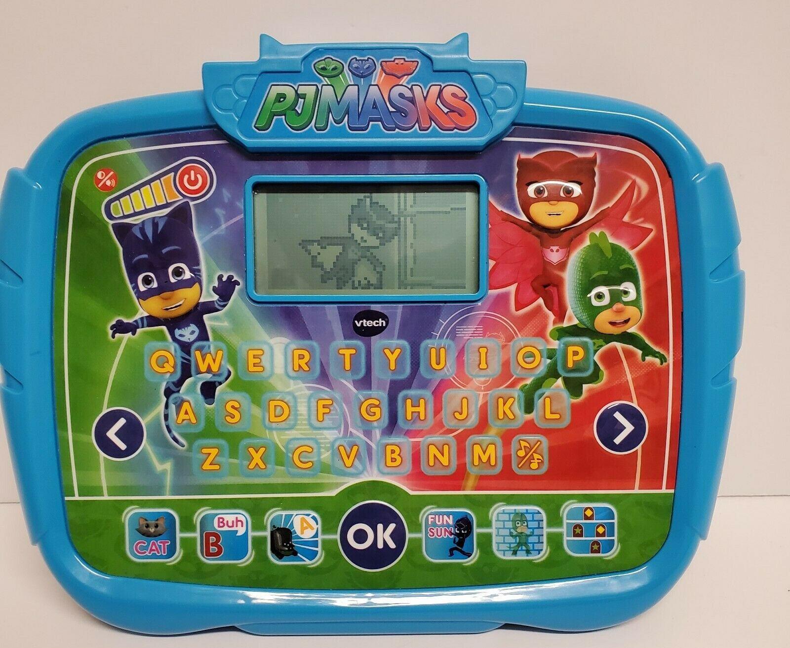 Vtech Pj Masks - Time To Be A Hero Learning Tablet 6 Activities Working