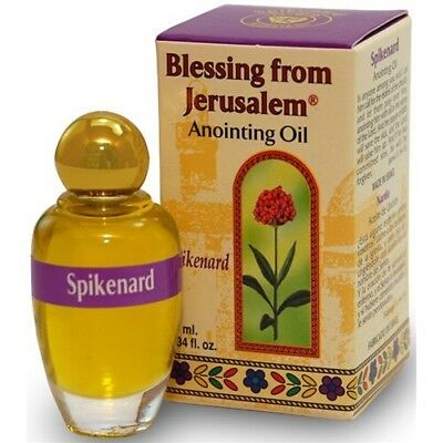 Blessing From Jerusalem Anointing Oil - 10ml ( .34 Fl. Oz. ) (spikenard)